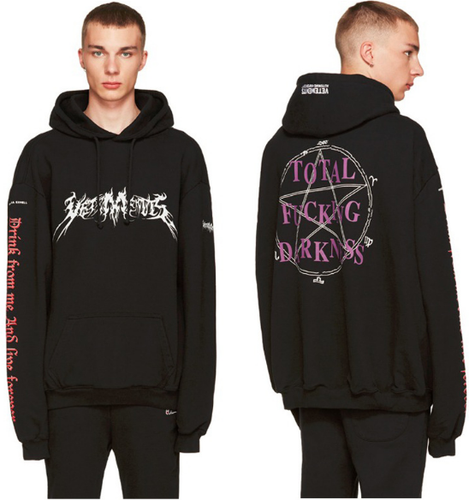 vetements women's hoodie